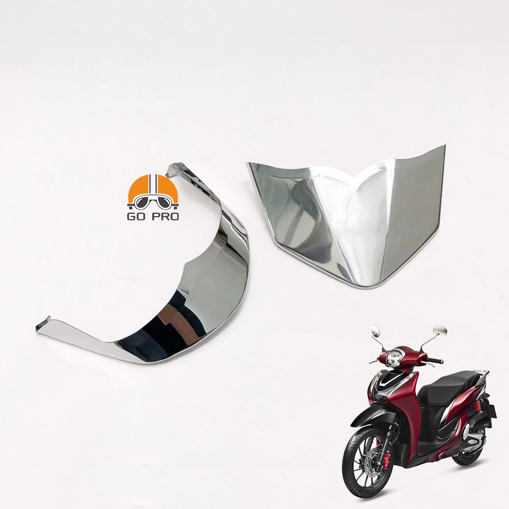 [CHÍNH HÃNG] Bộ Ốp Mỏ &amp; Đuôi Dè SH Mode Inox 304