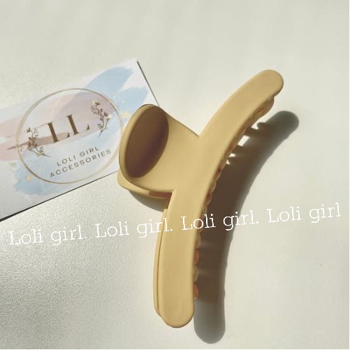 Kẹp tóc càng cua LoLi Girl màu sắc hiện đại cho bạn gái - LL05