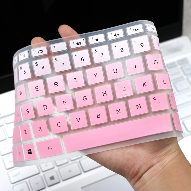 Miếng dán bảo vệ bàn phím laptop 13.3 inch Hp 13-an0004TU bằng silicon mềm siêu mỏng chống thấm nước