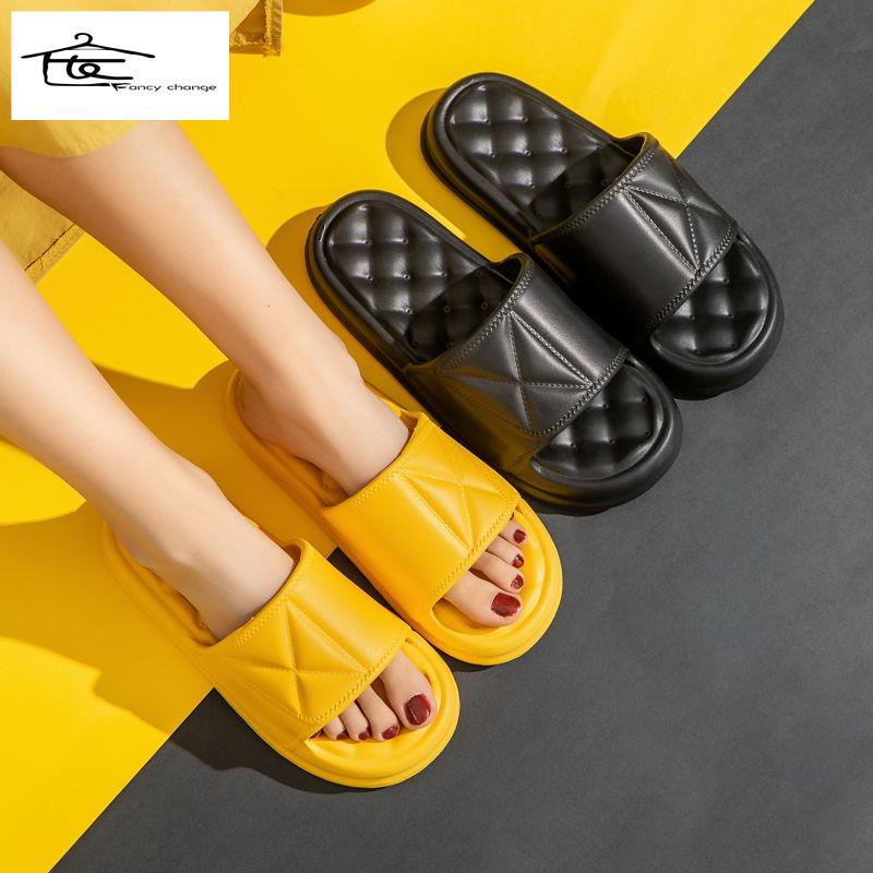 Dép Đi Trong Nhà Đế Dày Tăng Chiều Cao Chống Trượt Thời Trang Cho Nữ