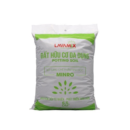 Đất Sạch Trồng Rau, Hoa Kiểng Lavamix 6.5dm Tiện Lợi, Dễ Sử Dụng
