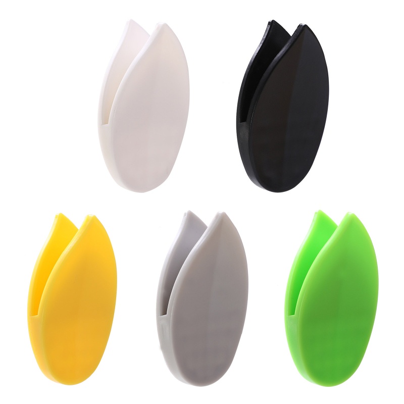Set 5 Móc Treo Đồ Dán Tường Hình Chiếc Lá Độc Đáo Trang Trí Nhà Cửa / Nhà Bếp / Phòng Tắm