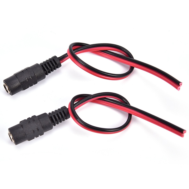 Set 5 Đầu Kết Nối Nguồn Điện Maledc 12v 5.5x2.1mm