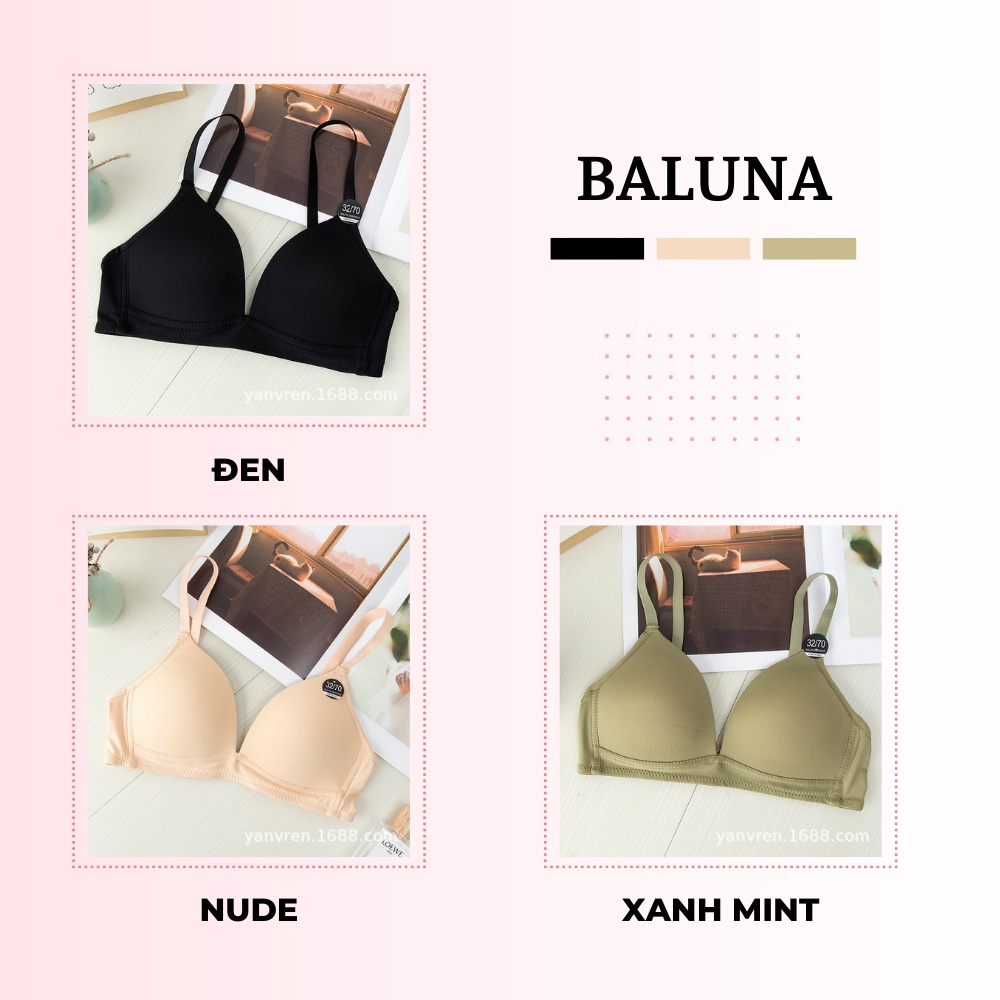 Áo ngực su không gọng mỏng nâng ngực BALUNA AL15