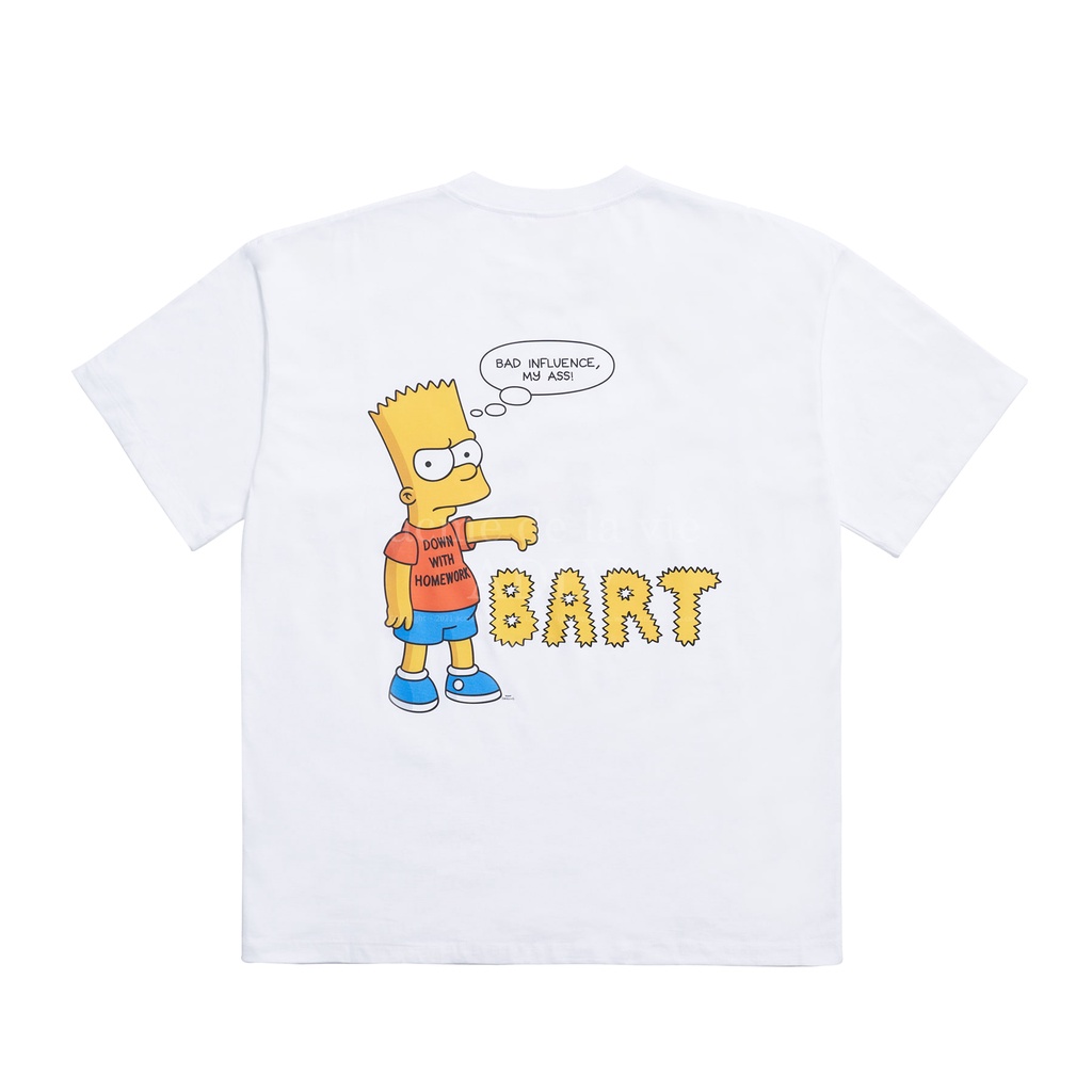 Áo thun ADLV cotton tay ngắn in họa tiết hoạt hình thời trang