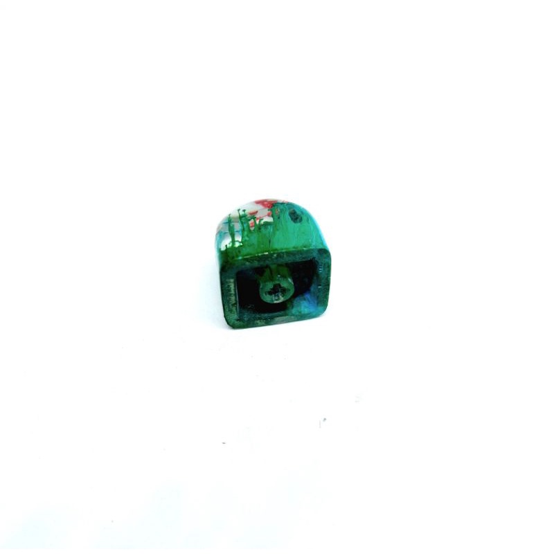 Keycap resin cá koi mini profile DOM tone lá trang trí bàn phím cơ gaming