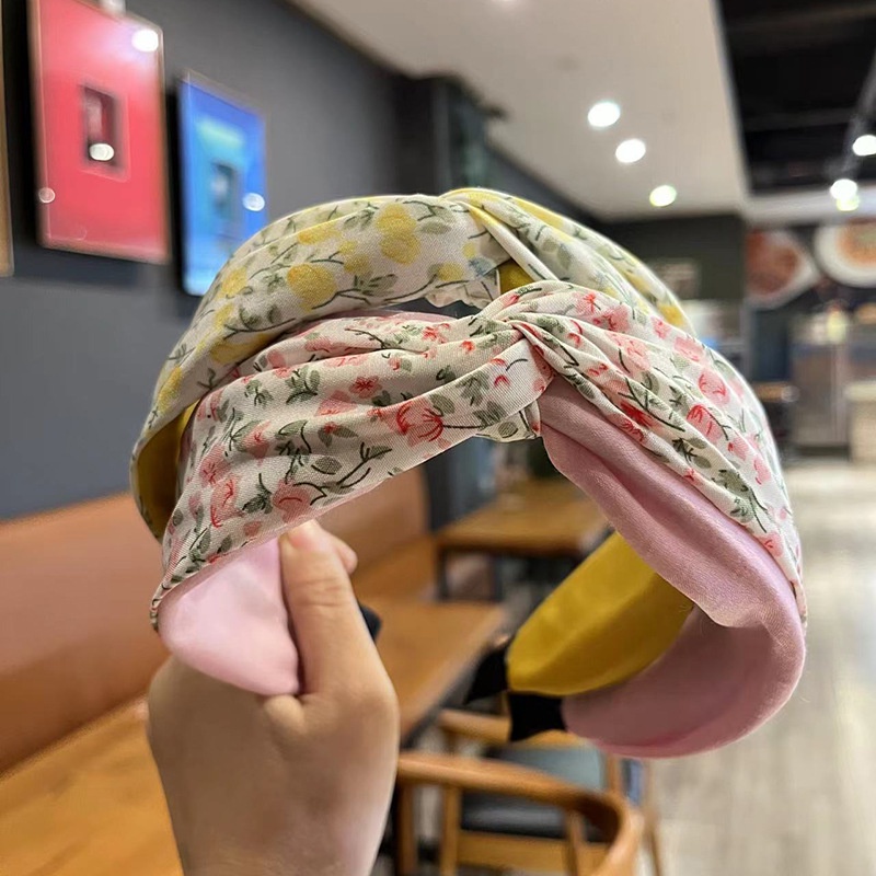 Bờm cài tóc hoa nhí vintage dễ thương