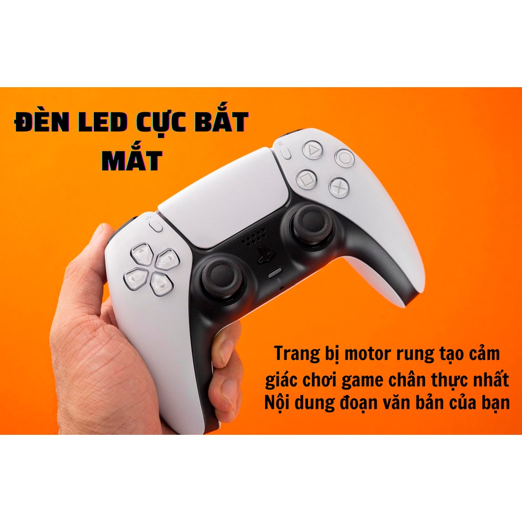 🕹 Tay cầm chơi game PS5 🕹PS4 DOUBLESHOCK Bluetooth không dây, có rung dùng cho Điện Thoại/PC/Laptop/Nitendo game Steam