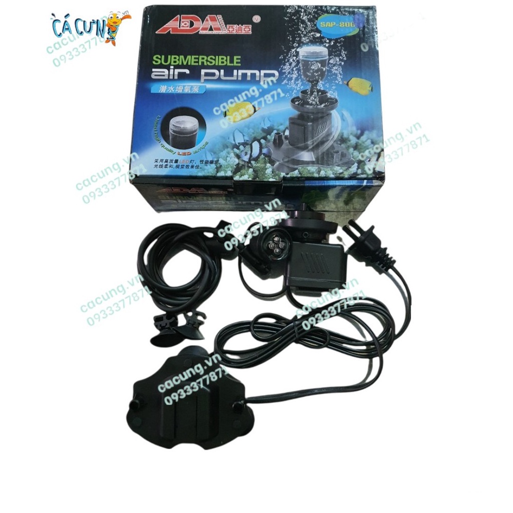 Máy bơm Oxy chìm ADA SAP-500 ,SAP-800