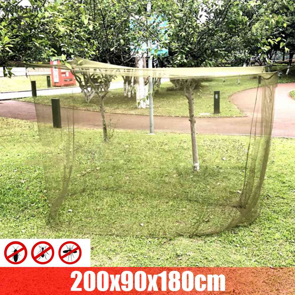 Mùng Lưới Chống Muỗi Có Thể Gấp Gọn Màu Xanh Quân Đội