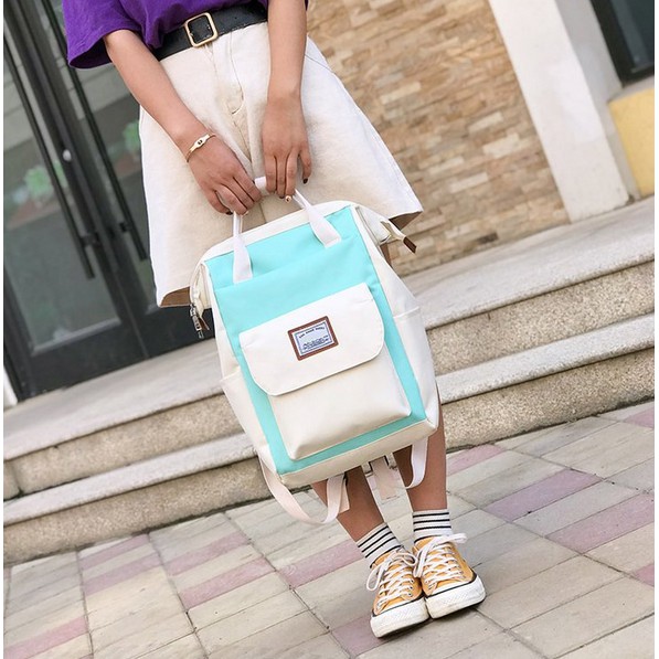 (HOT) Balo thời trang Mengtu phong cách Hàn Quốc siêu hot