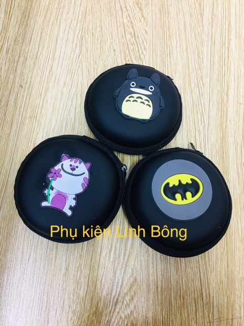 Hộp đựng tai nghe, cáp sạc hình ngộ nghĩnh