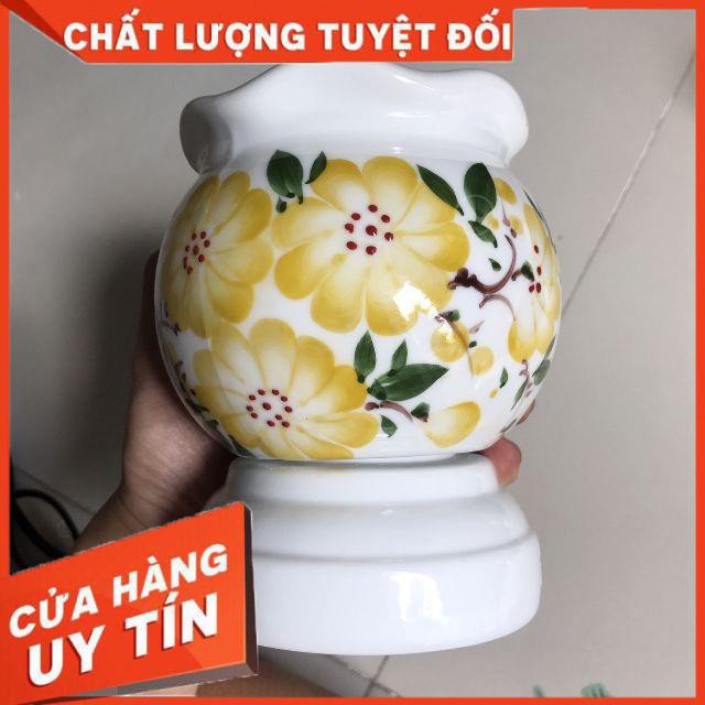 ĐÈN XÔNG TINH DẦU TINH DẦU ĐIỆN GỐM BÁT TRÀNG  LÀM THƠM PHÒNG