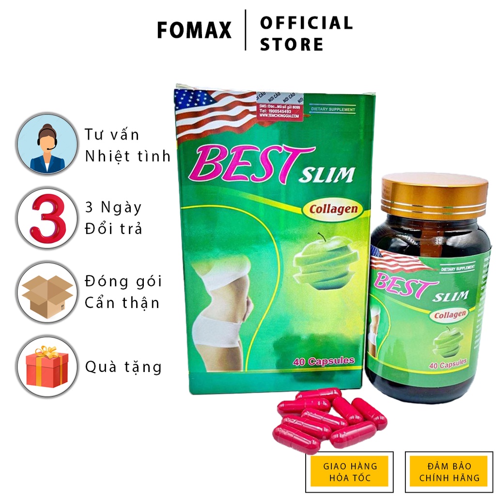 Giảm cân Best Slim Collagen ( dành cho người LỜN THUỐC ) [CHÍNH HÃNG]