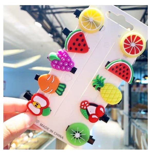 Kẹp tóc xinh cho bé (1 set/10 cái)