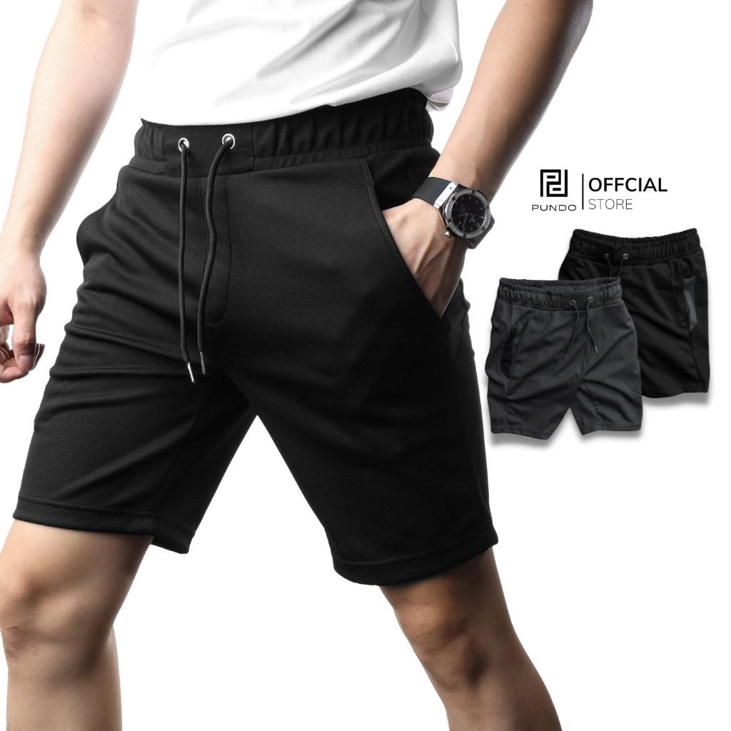 Quần short pc gen nam PUNDO chất liệu pc gen cao cấp co giãn nhẹ màu dễ phối PUNDO QSPD028