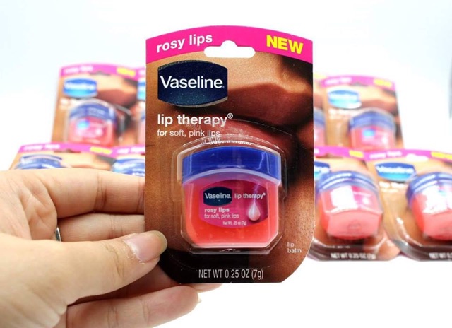 Sáp dưỡng môi Vaseline Rosy Líp Therapy 7g Mỹ