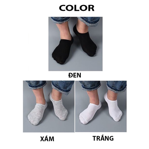 Combo 3 đôi tất GN318 đẹp co giản 4 chiều ngẫu nhiên Gấu Nâu