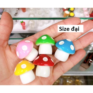 Phụ kiện tiểu cảnh - Nấm nhựa mini
