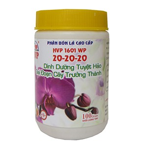 HVP 1601 WP 20-20-20 — PHÂN BÓN LÁ CHUYÊN PHONG LAN VÀ HOA KIỂNG