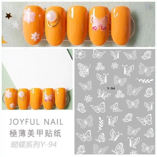 Sticker bươm dán móng/ trang trí móng nghệ thuật