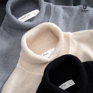 Áo Len Cashmere High-Neck cổ lọ