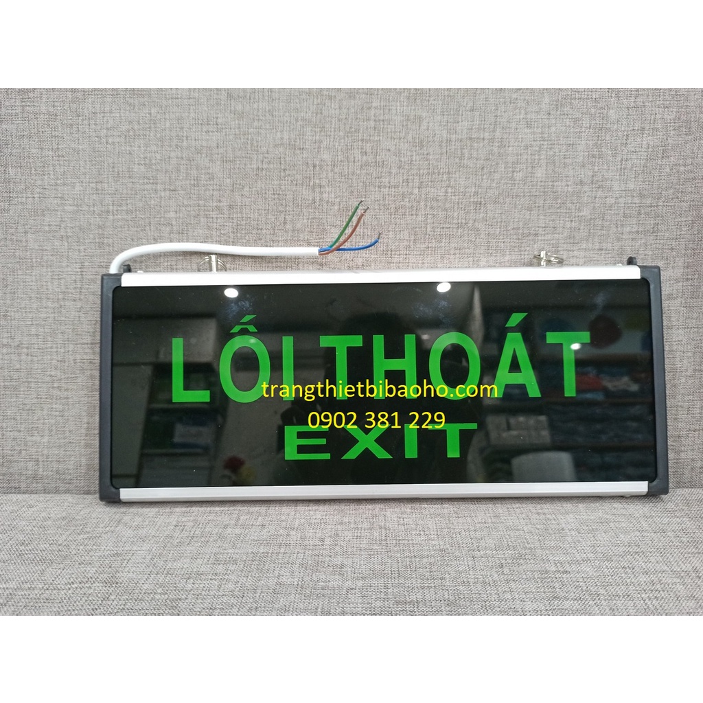 Đèn exit điện chỉ dẫn thoát hiểm 1 mặt AED 819 (220V)