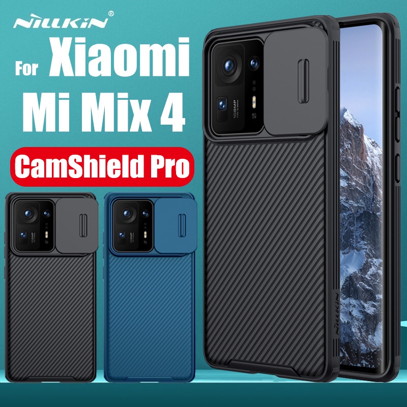 Ốp Điện Thoại Nillkin PC Cứng Có Nắp Trượt Bảo Vệ Camera Riêng Tư Cho Xiaomi Mi Mix4 Mix 4