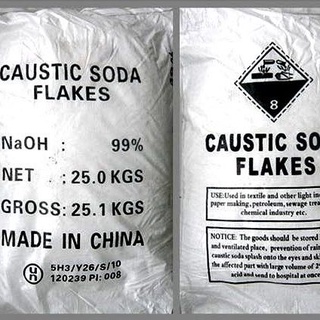 Xút vảy,naoh 99% - nguyên liệu mỹ phẩm, 1kg
