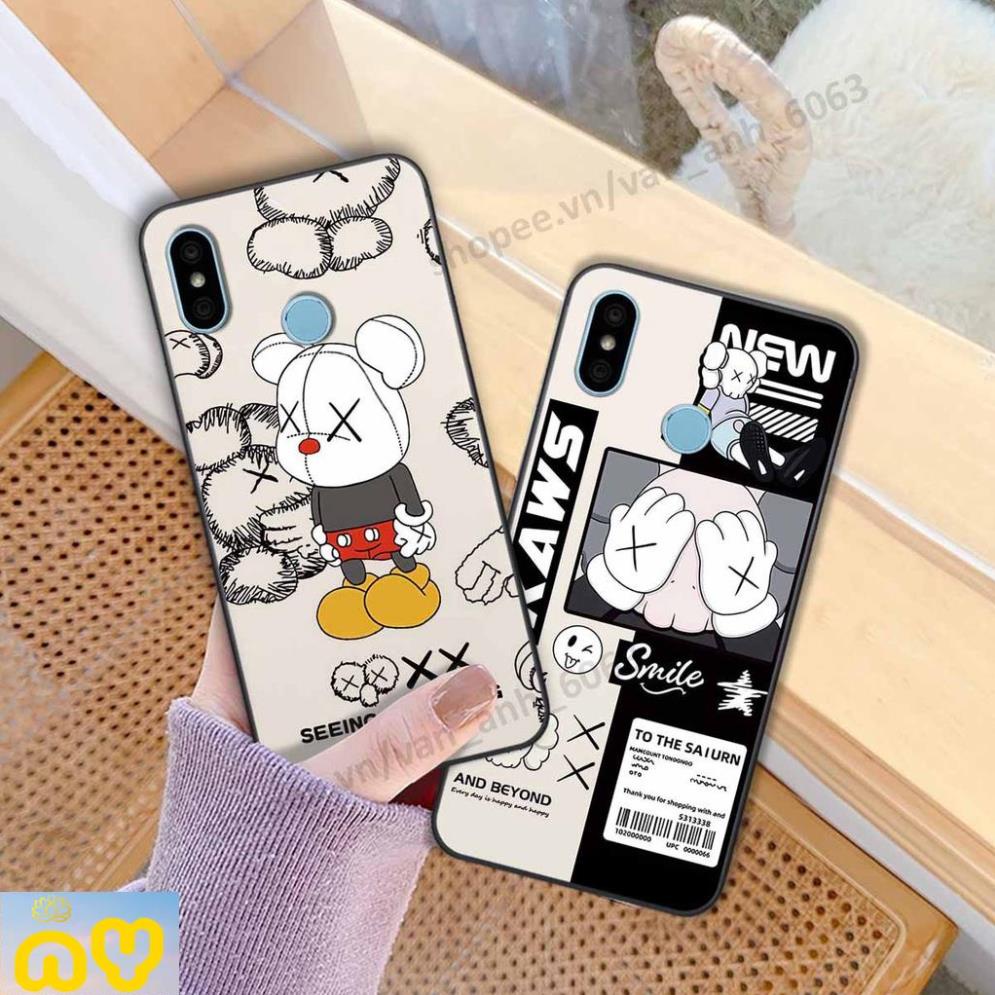 Ốp lưng Xiaomi Redmi 6 Pro / Mi A2 Lite be@r brick mars thời trang, Ốp lưng lưng điện thoại viền dẻo siêu chất Như Ý