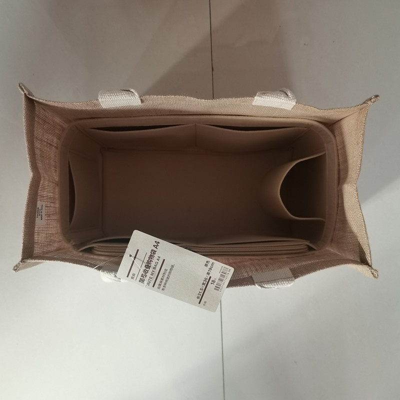 Túi Đựng Đồ Dùng Mua Sắm Bằng Vải Nỉ Tiện Dụng Cho muji muji A4A6B5