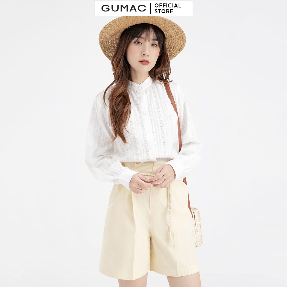 Quần short nữ phối dây GUMAC QB662 | BigBuy360 - bigbuy360.vn