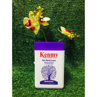 Hấp dầu kenmy hair mask hương macadamia - hũ vuông 1000ml