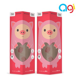 Bình sữa PP Agi 250ml ( Giao mẫu ngẫu nhiên )