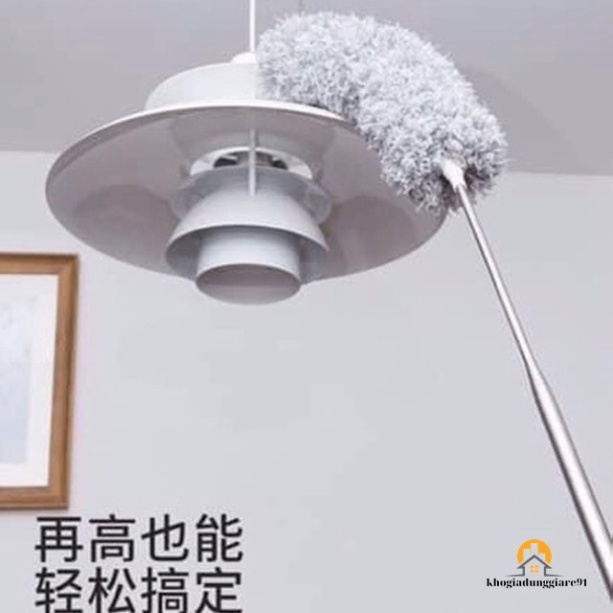 Cây chổi quét bụi cao cấp cán gấp gọn