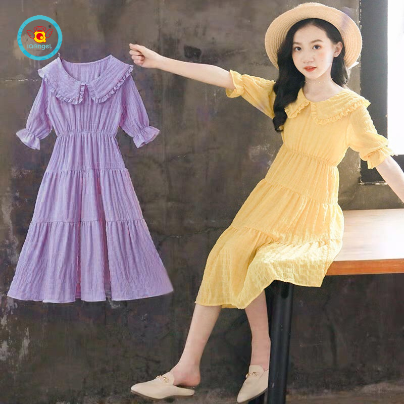 Đầm công chúa IQ Angel thời trang mùa hè xinh xắn cho bé gái