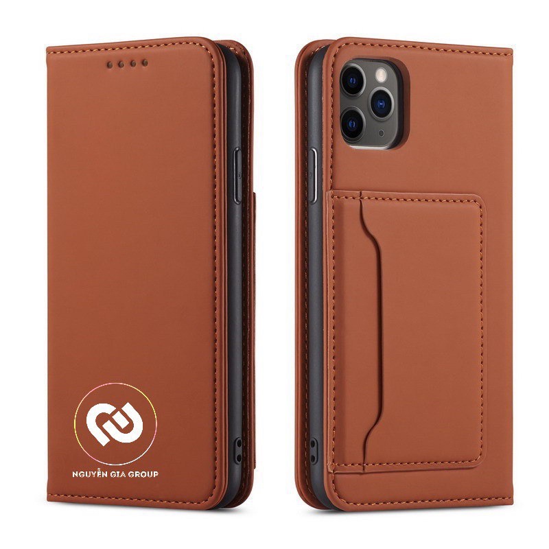 bao da nắp gập kèm chân chống iphone 14 pro max 13 pro max/13 pro/13/12 pro max/ 11 pro max tại Nguyễn Gia group