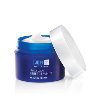 Kem dưỡng trắng mượt vượt trội Hada Labo perfect white 50g