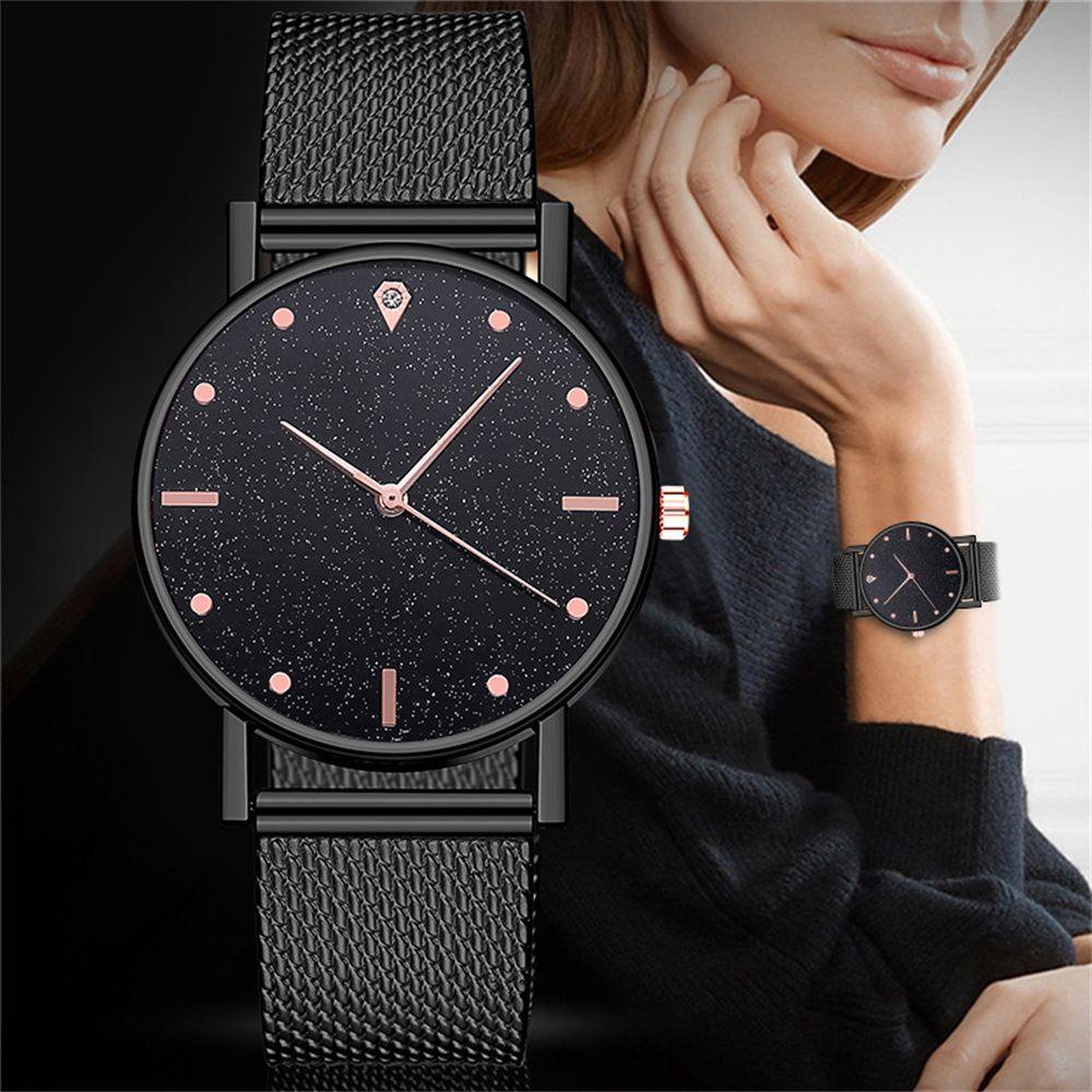 BTLIMER Vòng Tay Đồng Hồ Quartz Thời Trang
