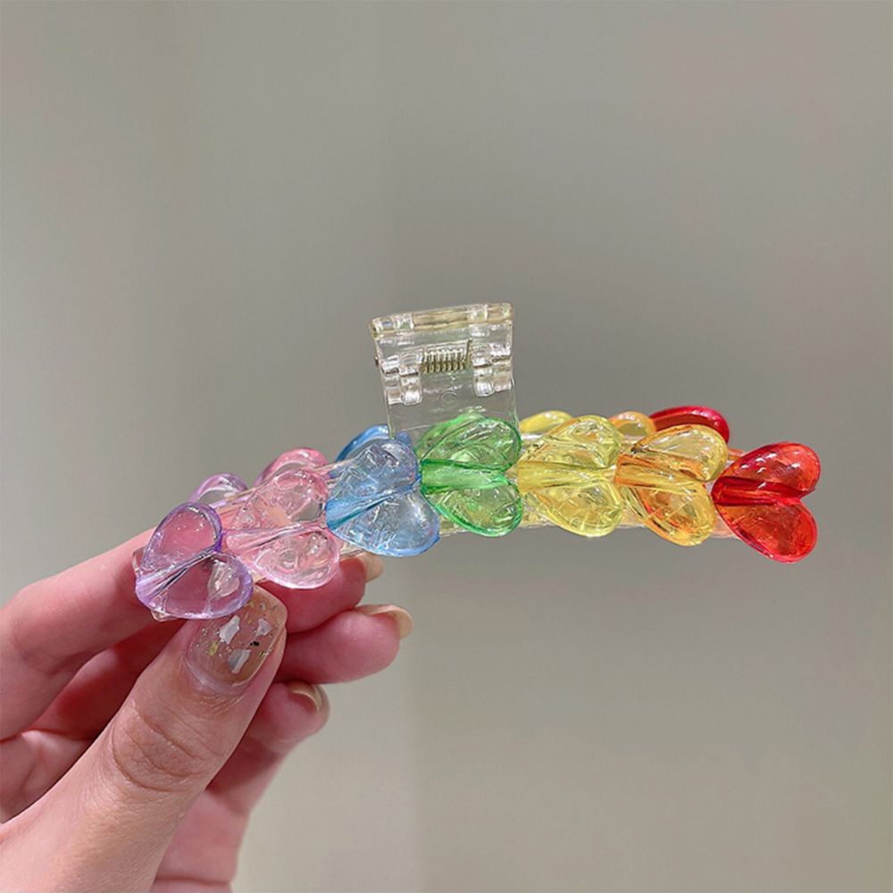 Kẹp Tóc Đuôi Ngựa Hình Trái Tim Ngọt Ngào Dễ Thương Cho Nữ