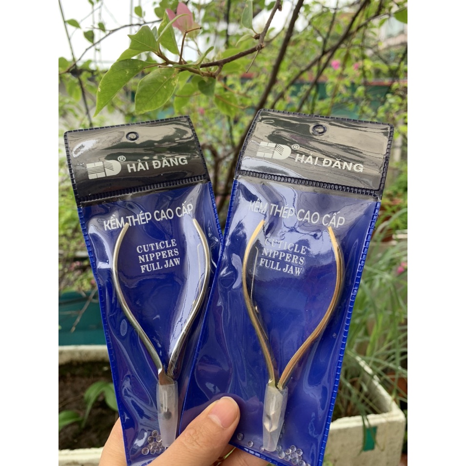 Kìm nhặt da tay kìm nhặt da chết nail D555/D18 siêu bén