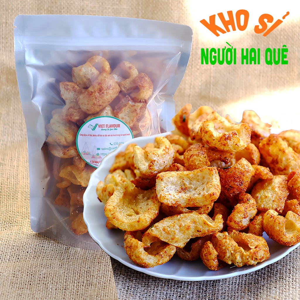 Da heo chiên giòn cháy tỏi ớt | KHO SỈ NGƯỜI HAI QUÊ - HAIQUE FOOD