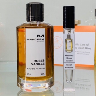[Mẫu thử] Nước hoa Nữ Mancera Roses Vanille