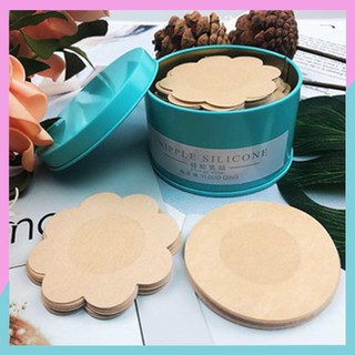 Miếng dán ngực giấy - Hộp 30 đôi dán ti giấy hình Hoa mai