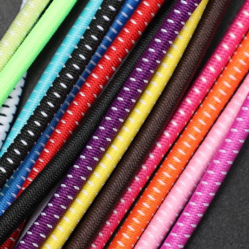 1 Cặp Dây Giày Khóa Tròn Nhiều Màu Sắc