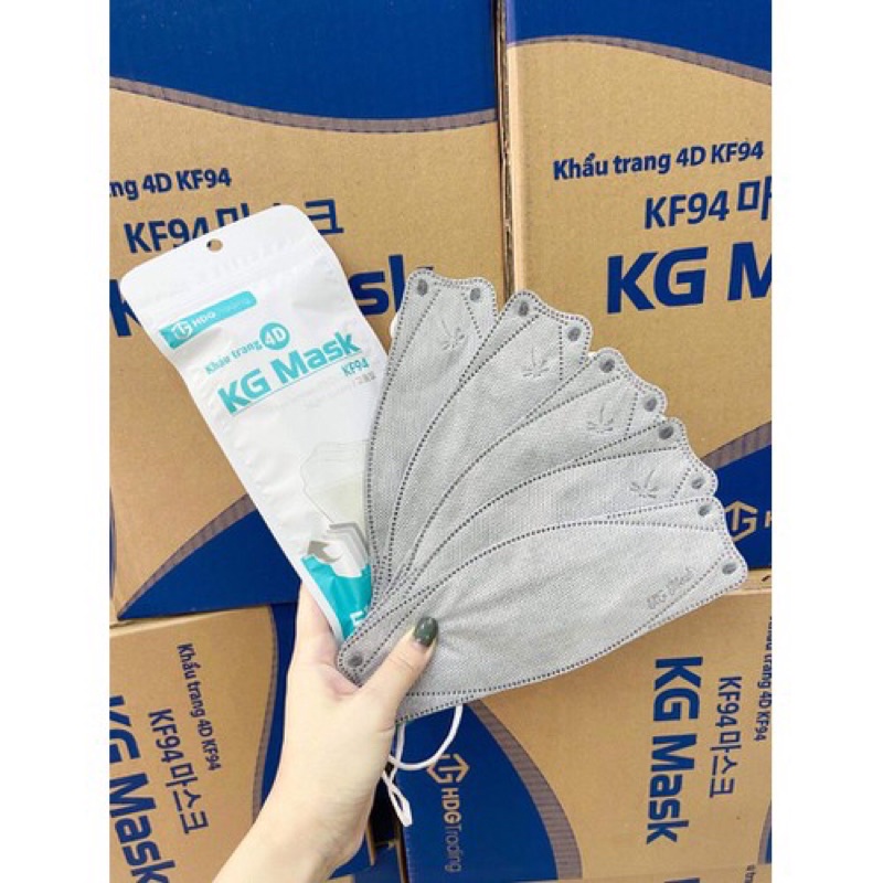 Khẩu Trang KF94 4D 4 Lớp combo set 50 Cái | BigBuy360 - bigbuy360.vn