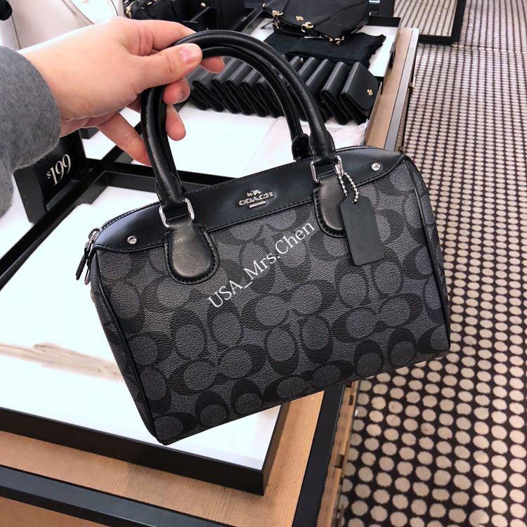 Giấy chứng nhận mua hàng chính hãng COACH F58312 túi xách đeo vai dòng Boston cổ điển ba lô bên hông