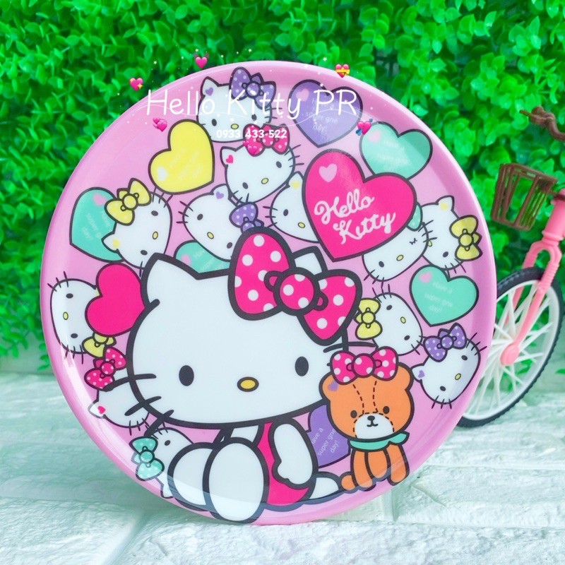 Dĩa cách nhiệt Hello Kitty