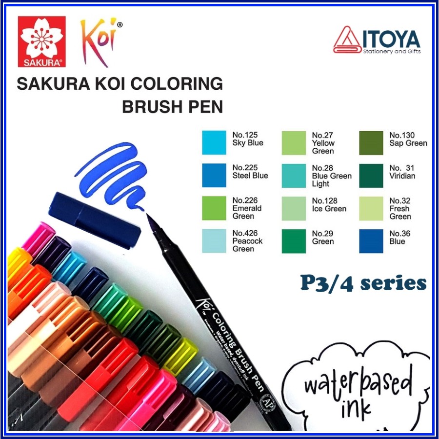 [P3] Bút Sakura KOI Coloring Brush