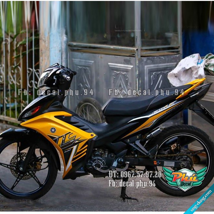 TEM RỜI EX 135 LC VÀNG ĐEN